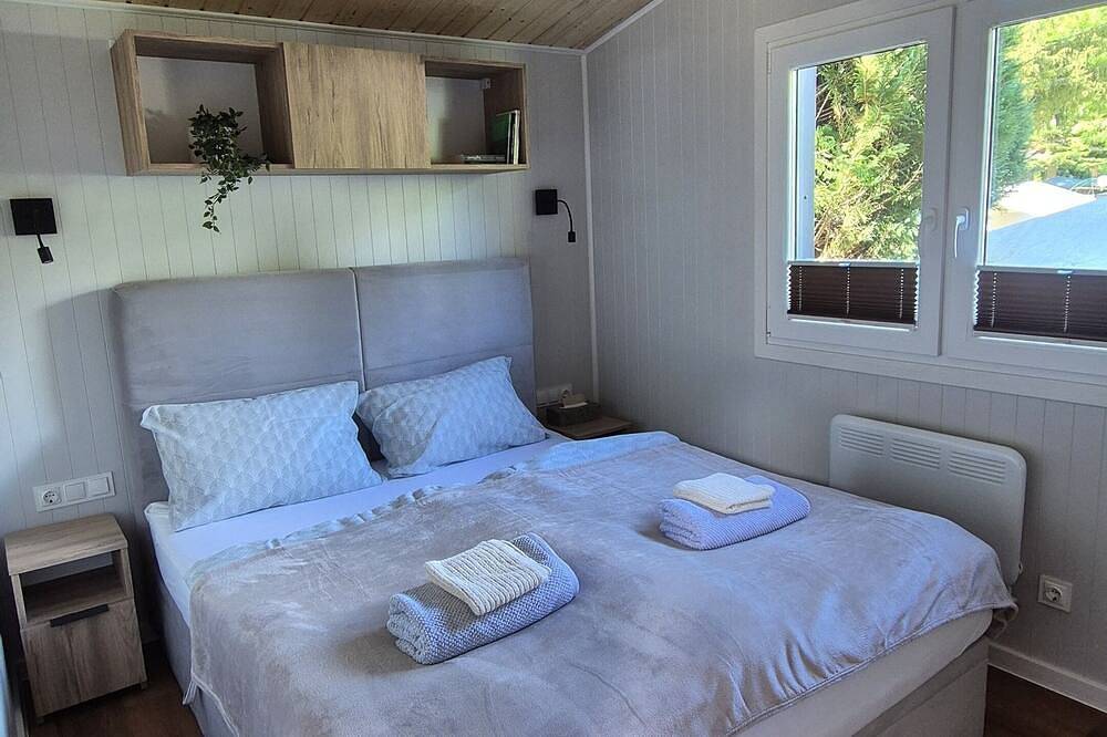 Ganze Wohnung, Mobilheim für 4 Gäste mit 48m² in Lohmen in Garden (Lohmen), Lohmen
