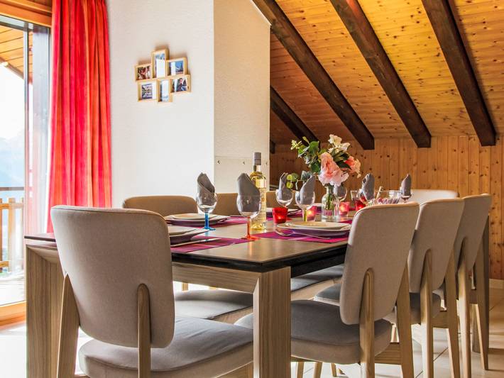 Gîte pour 8 personnes, avec terrasse à Veysonnaz - 3