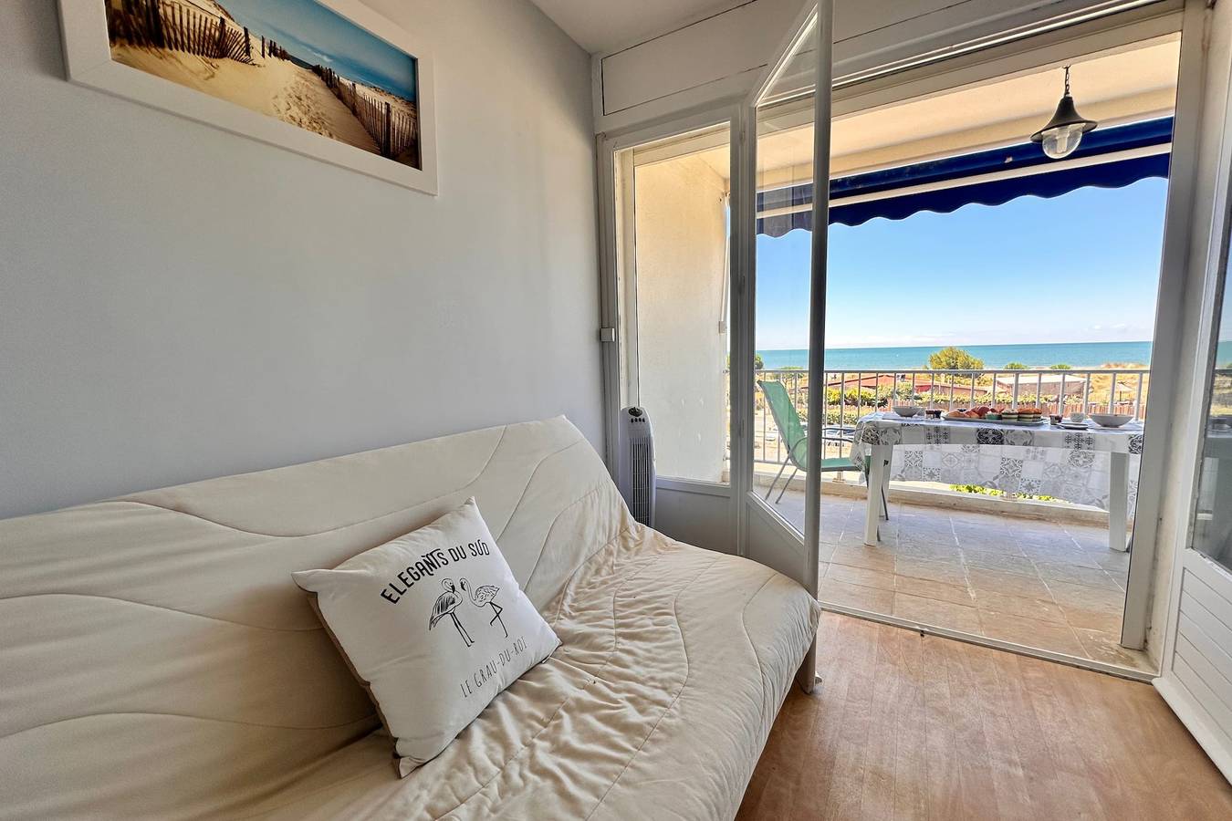 Apartamento entero, Douceur De Mediterranée - Vue mer Terrasse et parking in Le Grau-du-Roi, Côte d'Améthyste