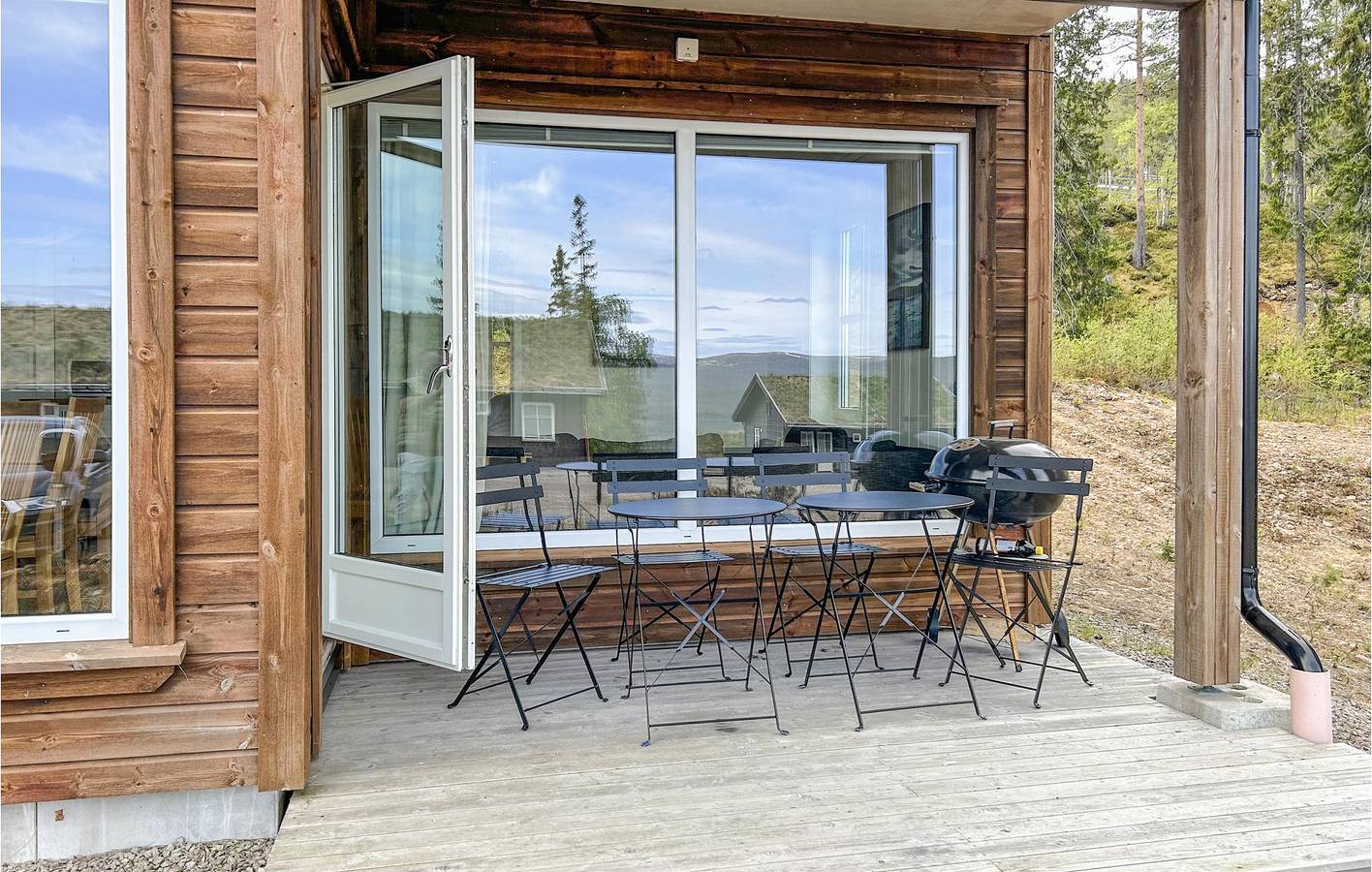 Hel semesterlägenhet, Lägenhet för 8 Personer med bastu in Stöten, Malung-Sälen region