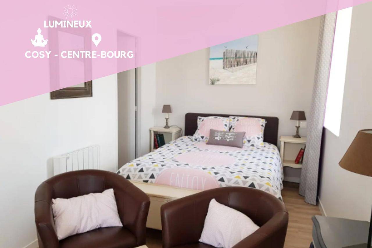 Appartement entier, Studio Cosy Les Roses Tremieres 3 étoiles centre Plouharnel proche mer in Plouharnel, Côte des Mégalithes