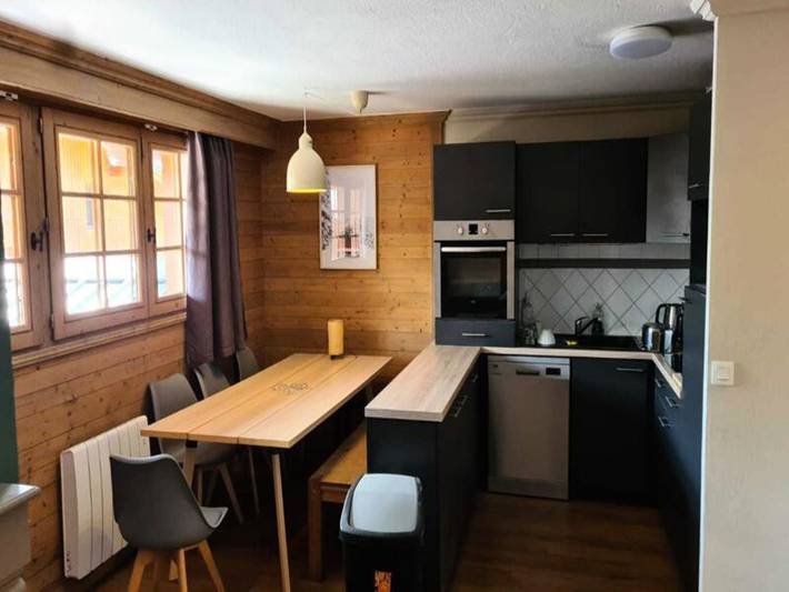Chalet pour 8 personnes, avec balcon, adapté aux familles à Val Thorens - 3