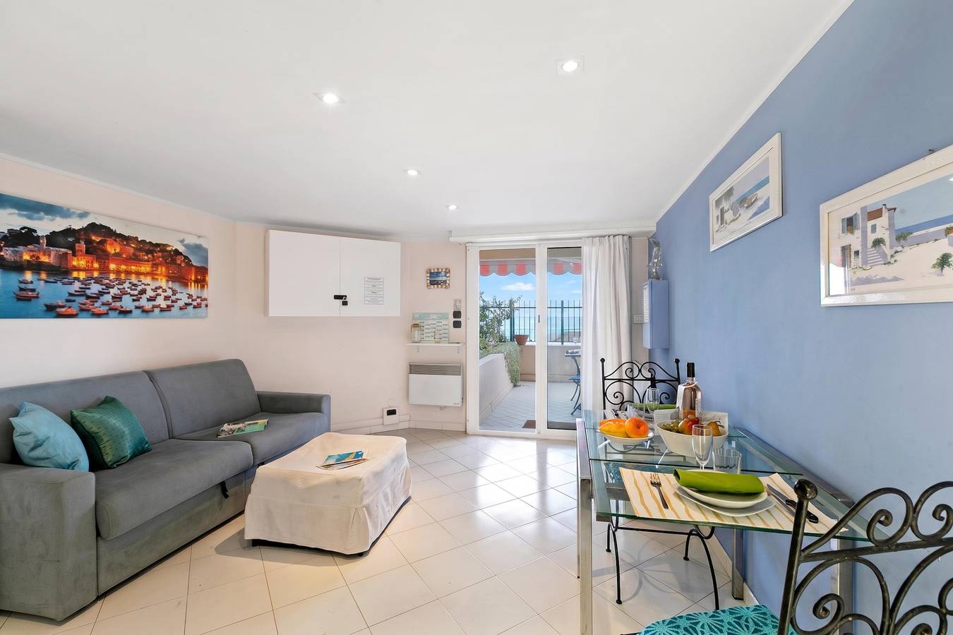 Appartamento intero, Studio Soleil, Seaview Terrace in Mentone, Costa mediterranea (Francia)