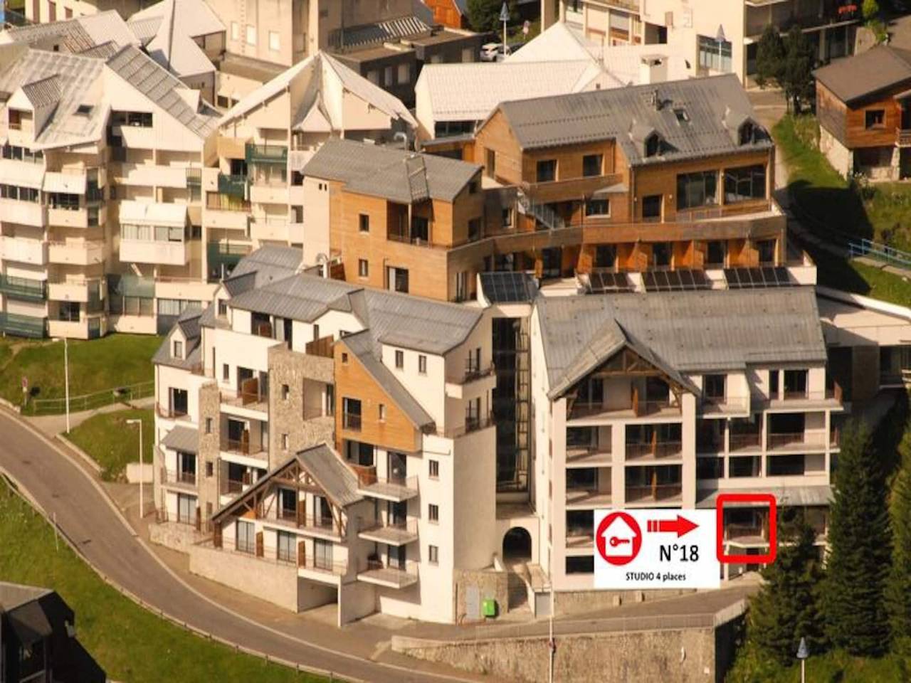 Entire apartment, Studio for 4 people in Gourette, Eaux-Bonnes