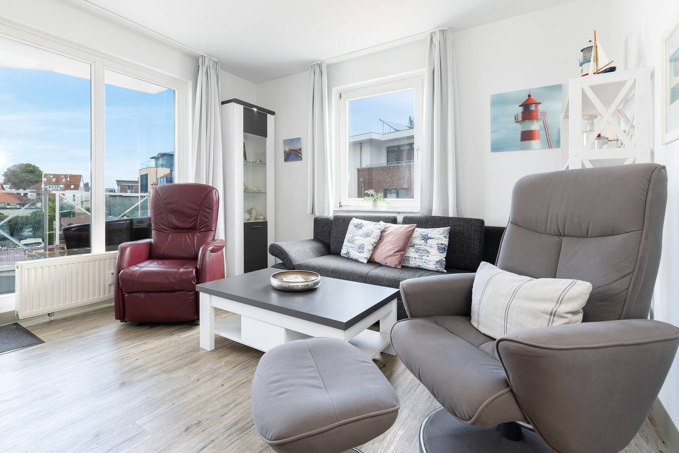 Ganze Ferienwohnung, Strandhotel Laboe Nr. 18 in Kieler Förde, Laboe