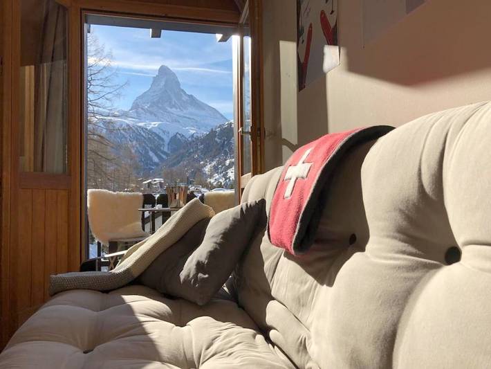 Apartamento para 4 personas, con balcón y vistas, Familias con niños en Zermatt