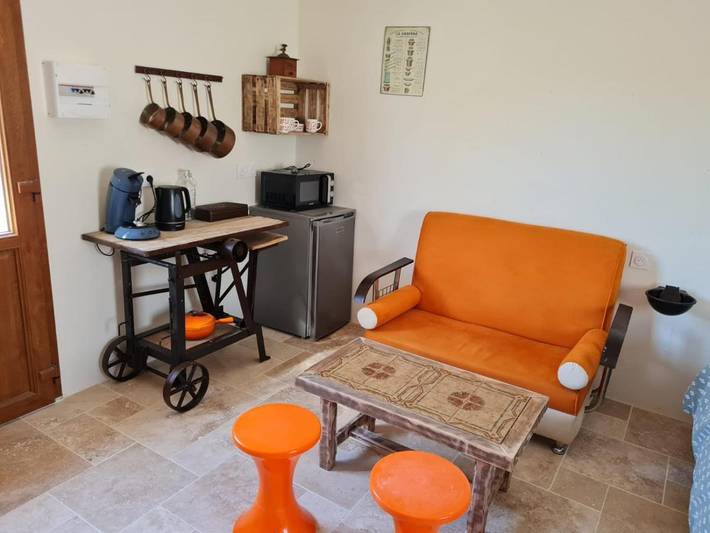 Location de vacances pour 2 personnes, avec jardin ainsi que vue et terrasse à Nort-sur-Erdre - 4