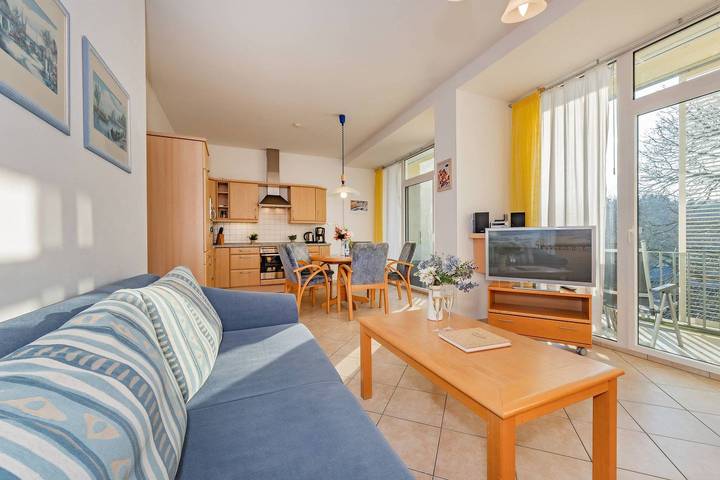 Ferienwohnung für 5 Personen, mit Balkon und Sauna in Zempin - 3