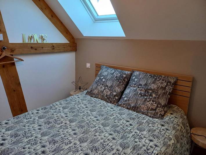 Location de vacances pour 4 personnes, avec jardin et vue dans Courgains