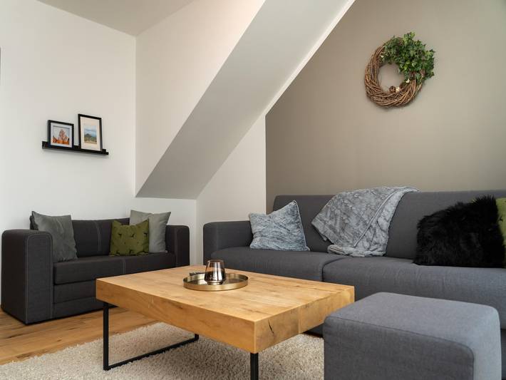 Chalet für 8 Personen, mit Sauna und Terrasse sowie Balkon/Terrasse, mit Haustier - 1