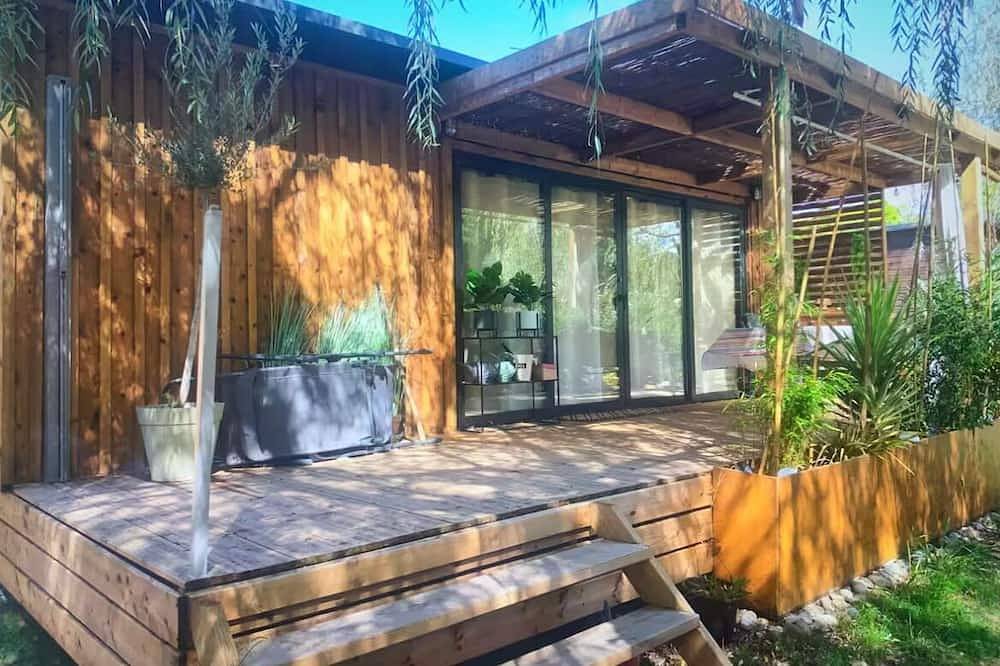 Mobile Home / Bungalow dans les Landes - Calme, proche lac et plages. in Onesse-Laharie, Landes