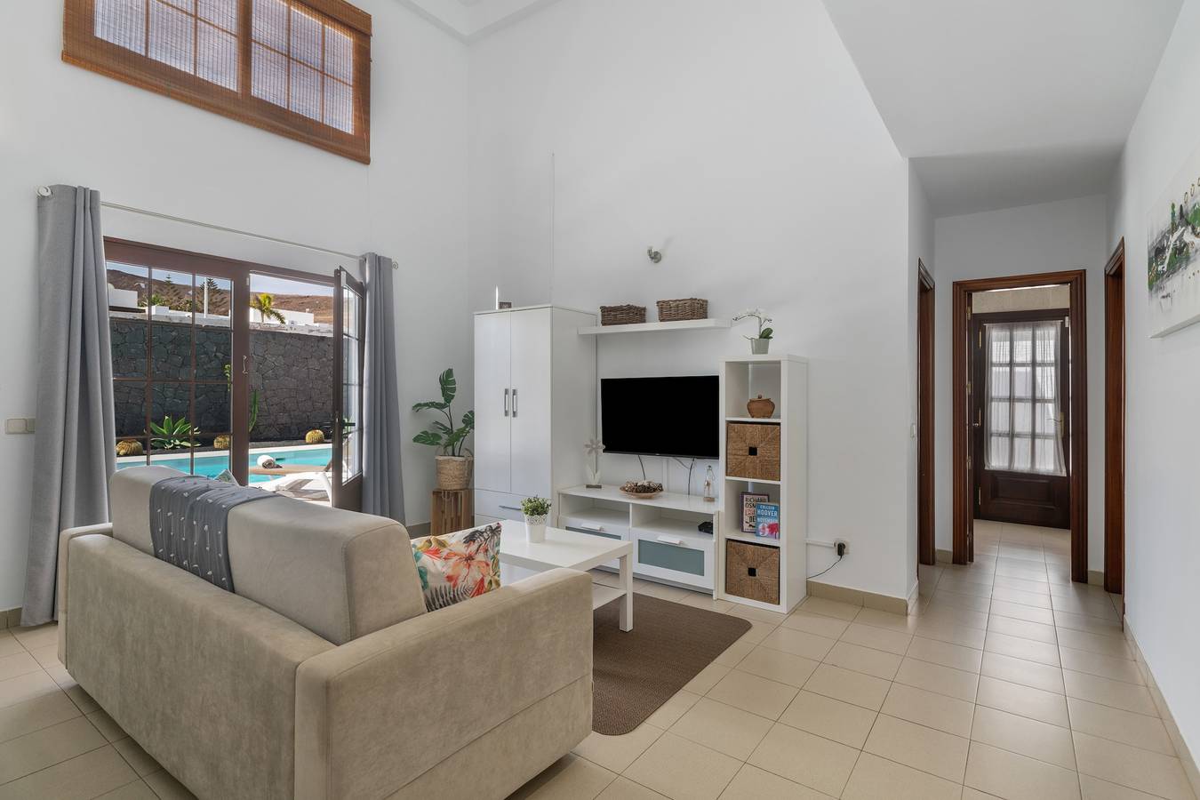 Villa de vacances 'Kalima' avec vue sur les montagnes, Wi-Fi et climatisation in Playa Blanca, Yaiza