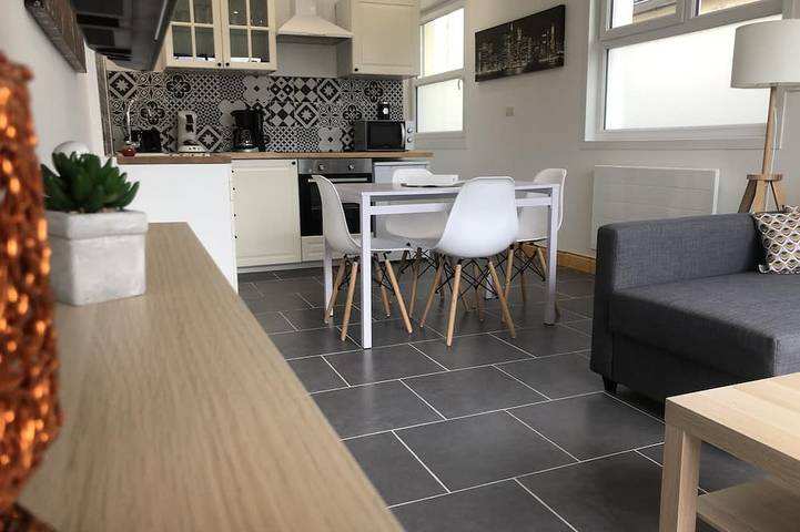 Gîte pour 3 personnes, avec jardin et terrasse à Isbergues