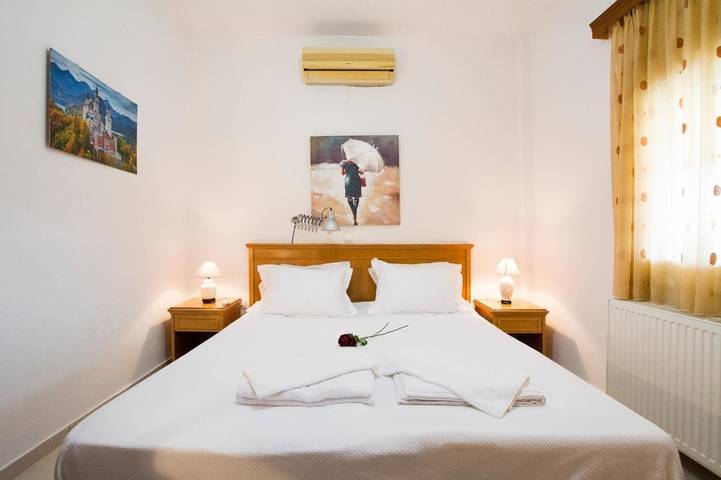 Dom dla 8 osób, z widok i ogród, Dla rodziny w Sfakia