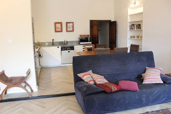 Appartement de vacances pour 5 personnes, avec sauna et jardin