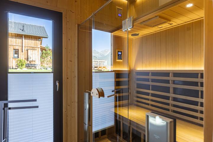 Premium Ferienhaus # 56 mit Ir-Sauna & Whirlpool in Hohentauern, Murtal