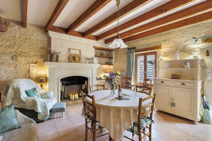 Location de vacances pour 5 personnes, avec Jardin à Montreuil-Bellay - 2