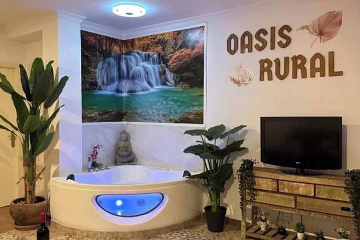Apartamento entero, Lujosa Suite en plena naturaleza. Jacuzzi, chimenea y unas vistas increíbles. in Grazalema, Pueblos Blancos