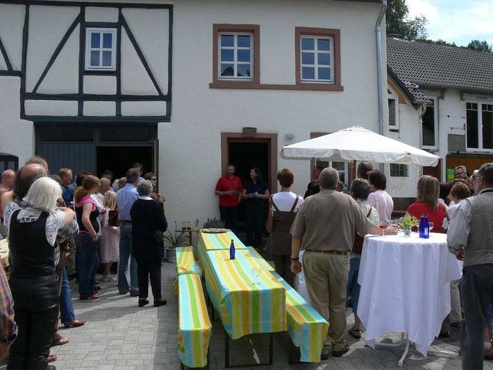 Ferienhaus für 3 Personen, mit Terrasse und Garten in Rock am Ring