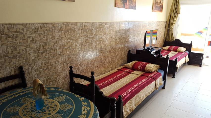 Gîte pour 5 personnes, avec vue sur l’océan ainsi que balcon et vue au Maroc - 3