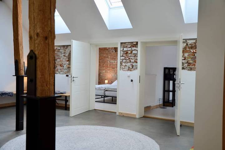 Ganzes Design-Loft, Kamin, Natur, Hunde erlaubt in Landkreis Diepholz