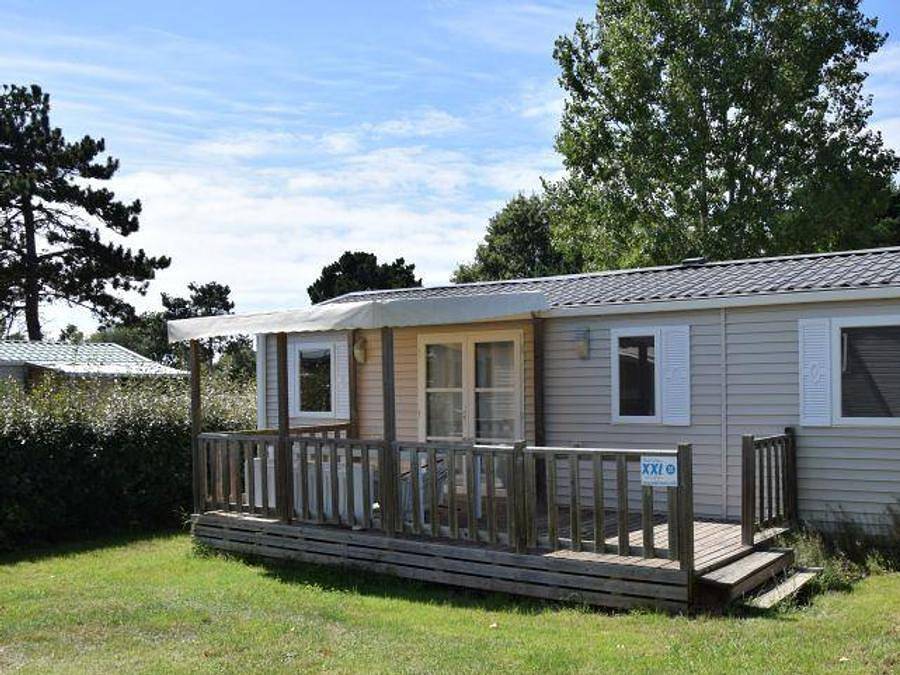 Camping La Trévillière - Mobilhome 8 personnes - C- Mobil-home Quatro - 4 chambres in Bretignolles-sur-Mer, Vallée de la Loire