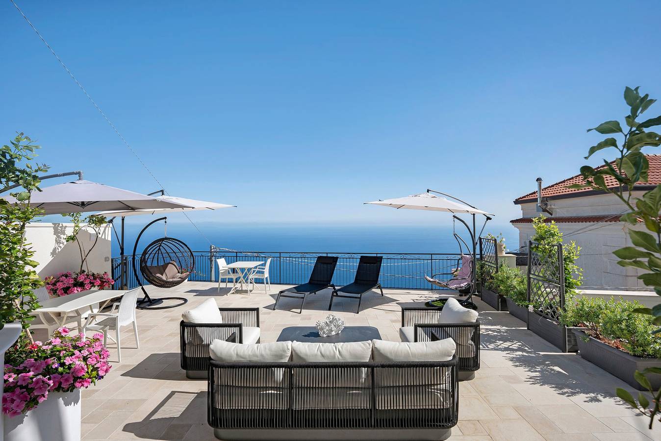 Camera 'Camera Positano Sea View' con Vista Mare, Wi-Fi e Aria Condizionata in San Michele Salerno, Costiera amalfitana
