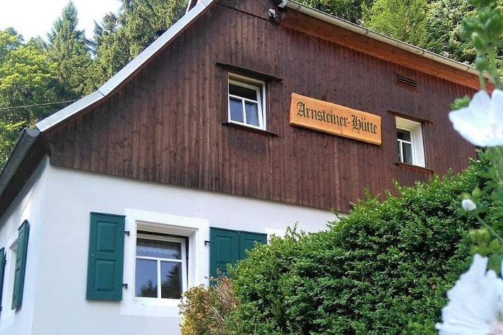 Hütte für 12 Personen, mit Terrasse, mit Haustier in Sächsische Schweiz