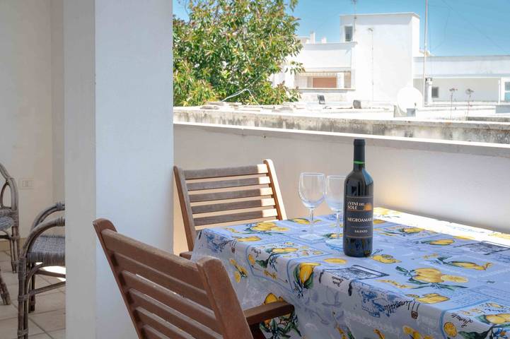 Appartamento 'Villa Mazzini - Cielo' con Terrazza Privata e Aria Condizionata in Terrazza Io Posso, Melendugno