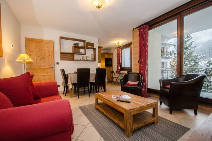 Gîte pour 6 personnes, avec balcon, adapté aux familles dans Office De Tourisme De Chamonix - 3