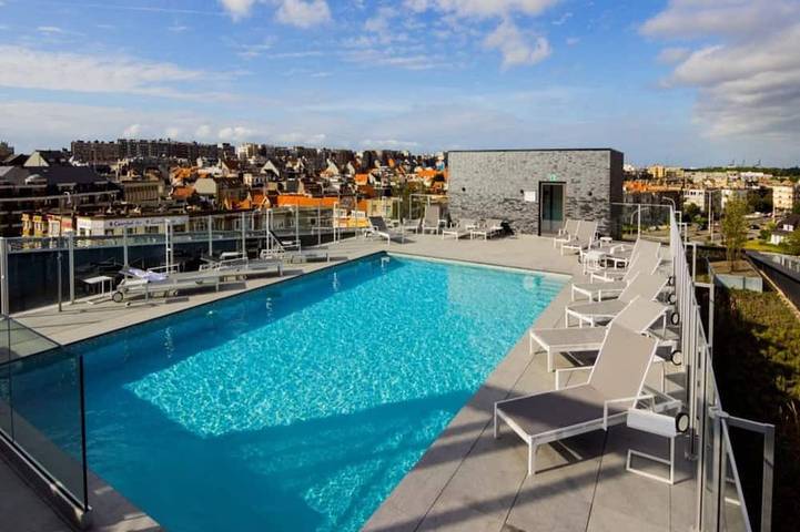 Ferienhaus für 3 Personen, mit Terrasse und Pool, mit Haustier