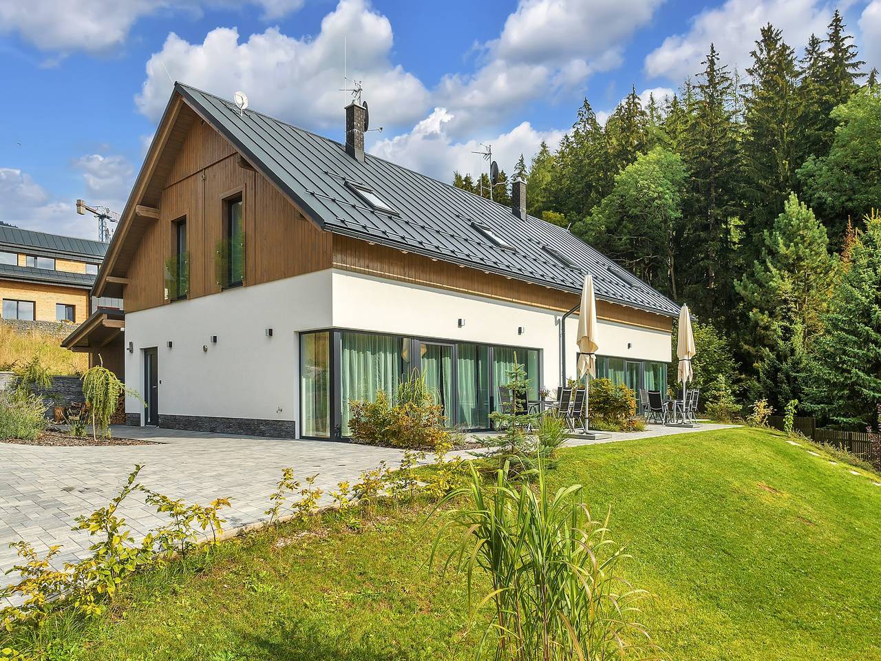 Villa nahe Skigebiet Cerny Dul in Černý Důl, Černá Hora-Pec