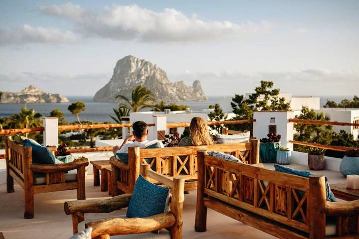 Vakantieappartement voor 2 personen, met zwembad en tuin op Ibiza