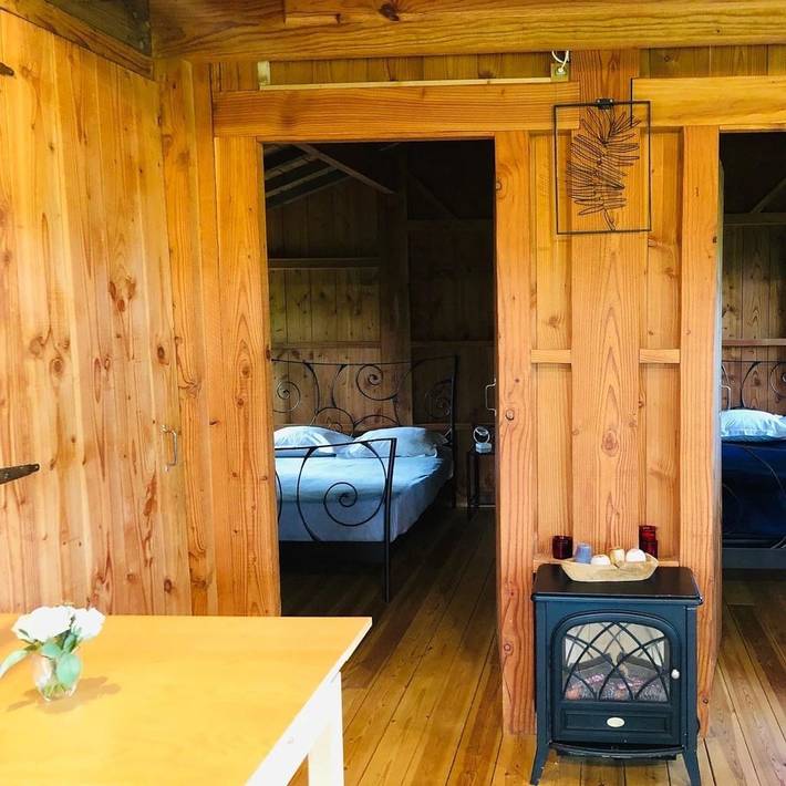 Cabane en bois pour 6 personnes dans le Gers - 2
