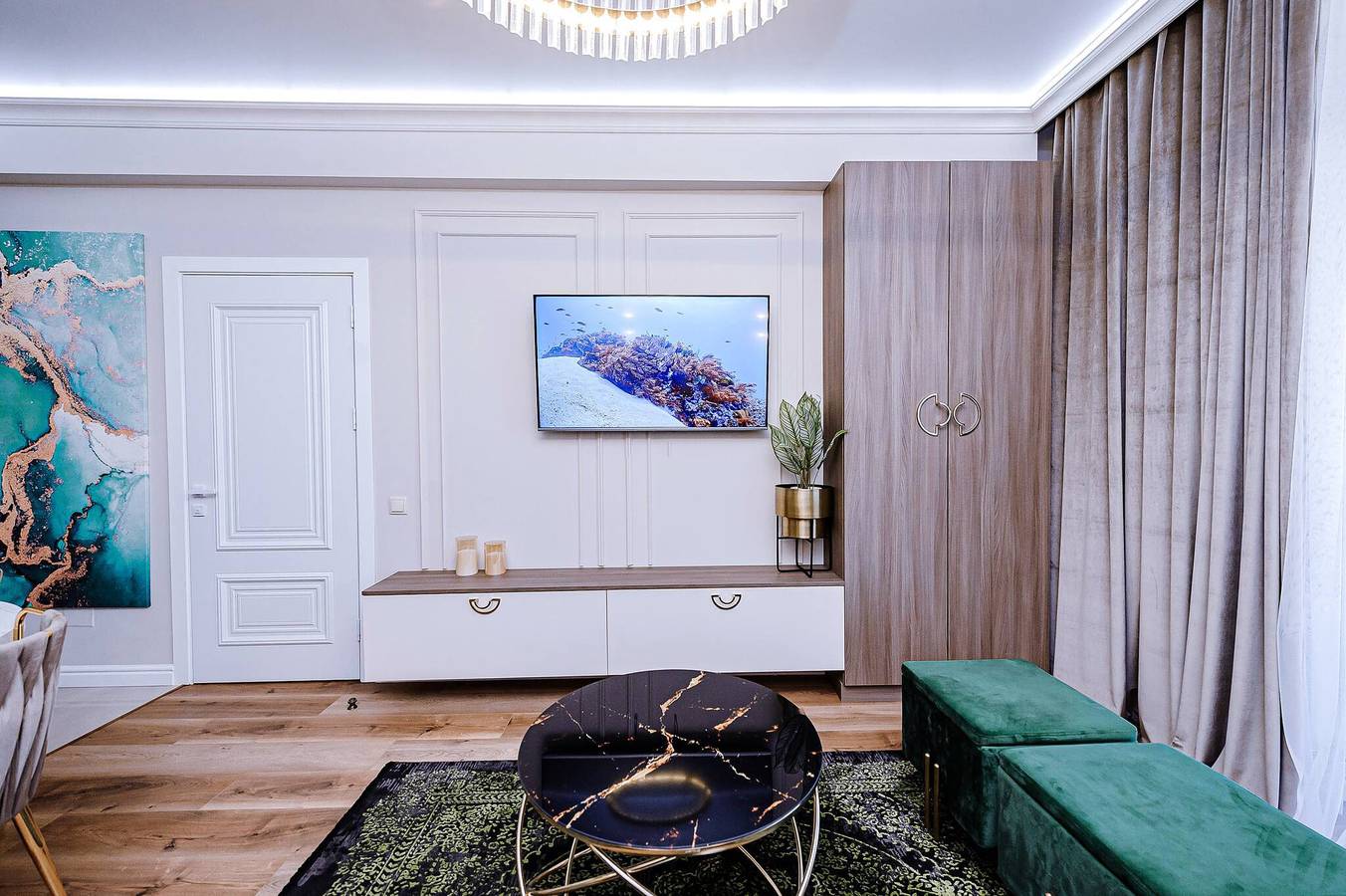 Ganze Wohnung, Oasis Premium-Inn 2-Bett-Wohnung in Chișinău, Moldawien