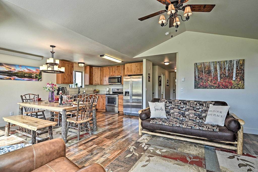 Neu! Estes Park Home w / Mtn Ansichten - 2. 4 Mi Rmnp! in Estes Park, Larimer County