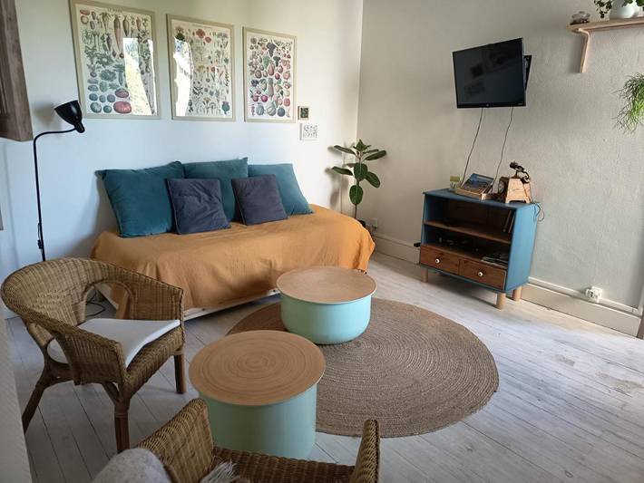 Apartamento de vacaciones para 4 personas, con jardín y vistas - 1