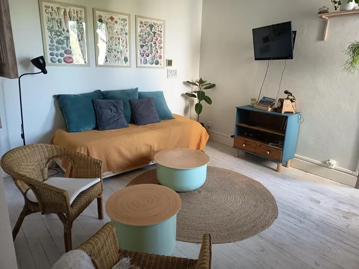 Apartamento de vacaciones para 4 personas, con vistas y jardín - 1