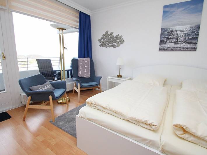 Ferienwohnung für 2 Personen, mit Balkon in der Lübecker Bucht
