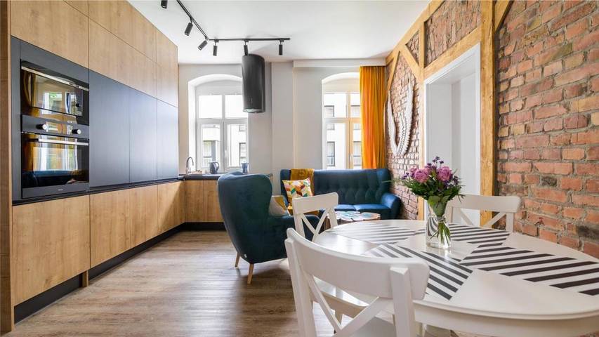 Loft dla 6 osób, z widok w Gdańsk