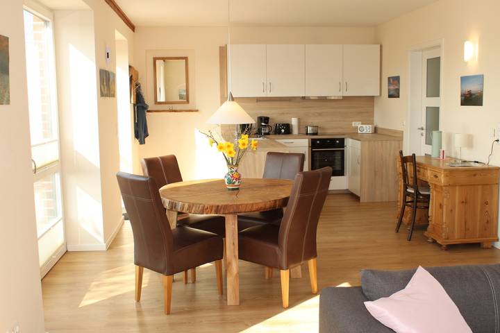 Ferienwohnung für 4 Personen, mit Terrasse und Garten