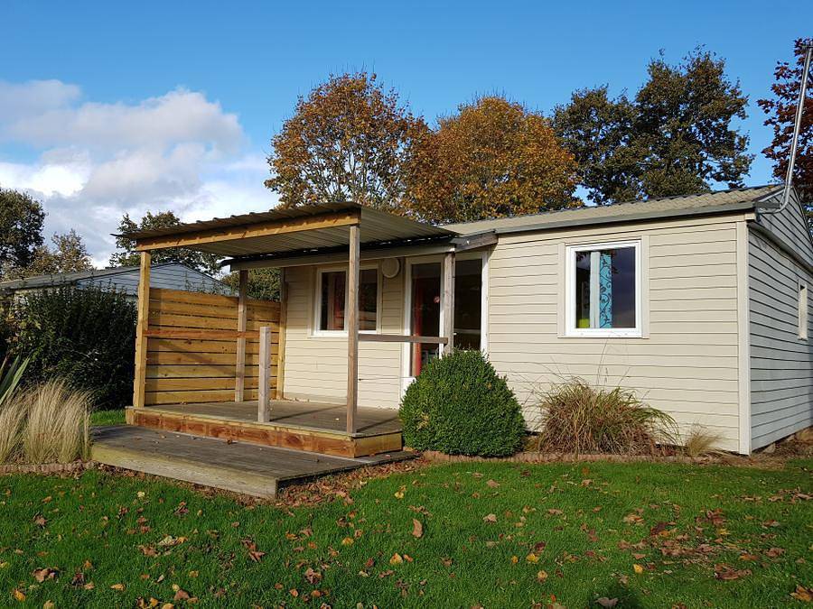 Camping Bocage du Lac - Chalet 6 personas - Confort - 3 habitaciones in Jugon-les-Lacs, Región de Dinan