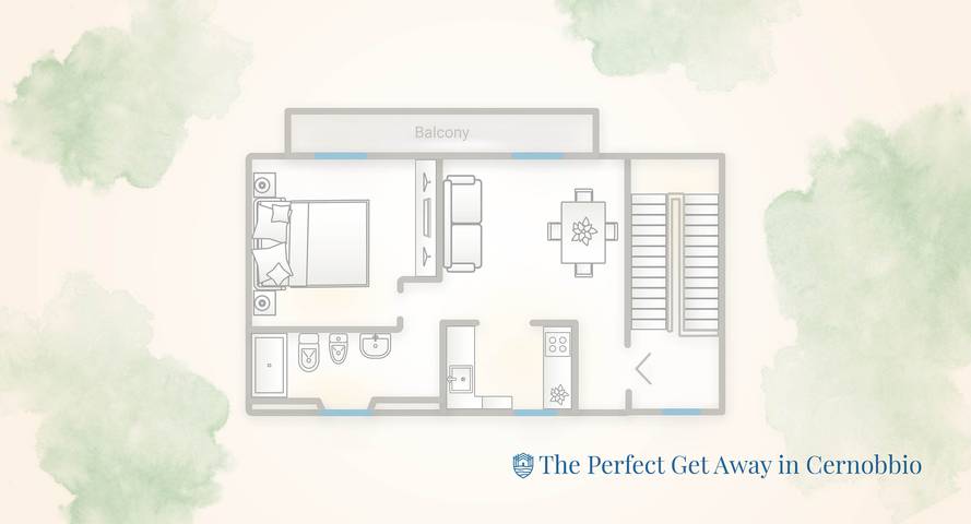 Ganze Wohnung, The Perfect Get Away in Cernobbio by Rentallcomo in Holmes Lido (Cernobbio), Cernobbio