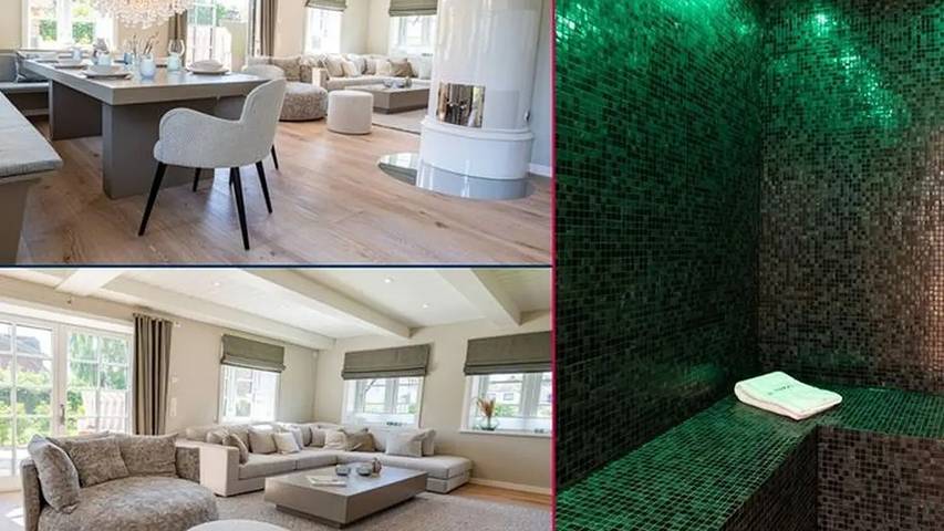 Ferienhaus für 6 Personen, mit Terrasse und Sauna sowie Garten, mit Haustier - 1