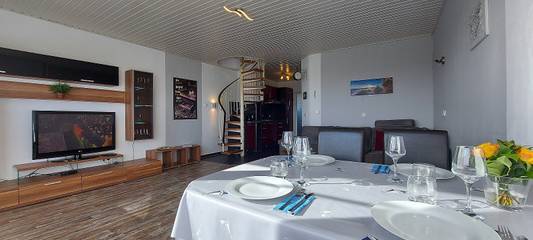 Ferienwohnung für 4 Personen, mit Balkon in Schillig