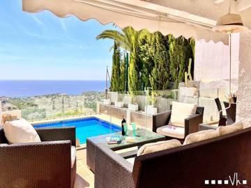 Casa rural para 8 personas, con jardín y terraza en Benisa