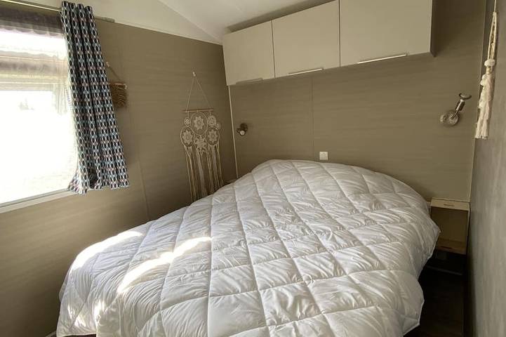 Mobil home pour 6 personnes, avec terrasse à Gastes - 2