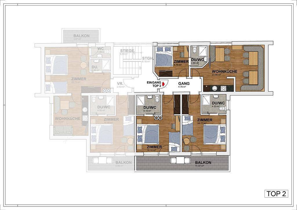 Ganze Ferienwohnung, Haus Am Mühlroan in Sölden (Österreich), Ötztal