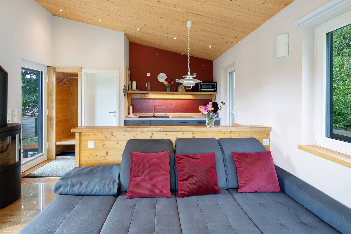 Vakantiehuis "Ferienhaus Das Kleine Paradies" met sauna, tuin en Wi-Fi, foto 6