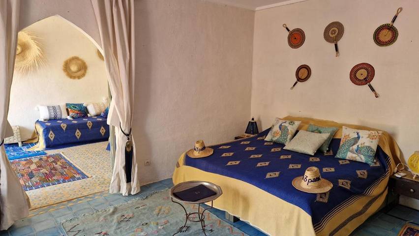 Chambre d’hôte pour 3 personnes, avec vue et piscine ainsi que sauna et jardin, animaux acceptés à Taroudant - 2